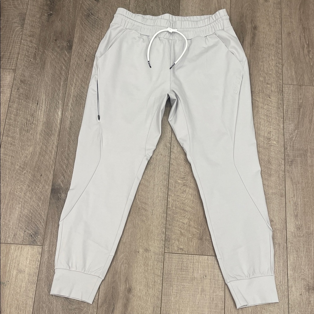 BYLT Premium Basics Men’s Light Gray Jogger Pants Size Large
